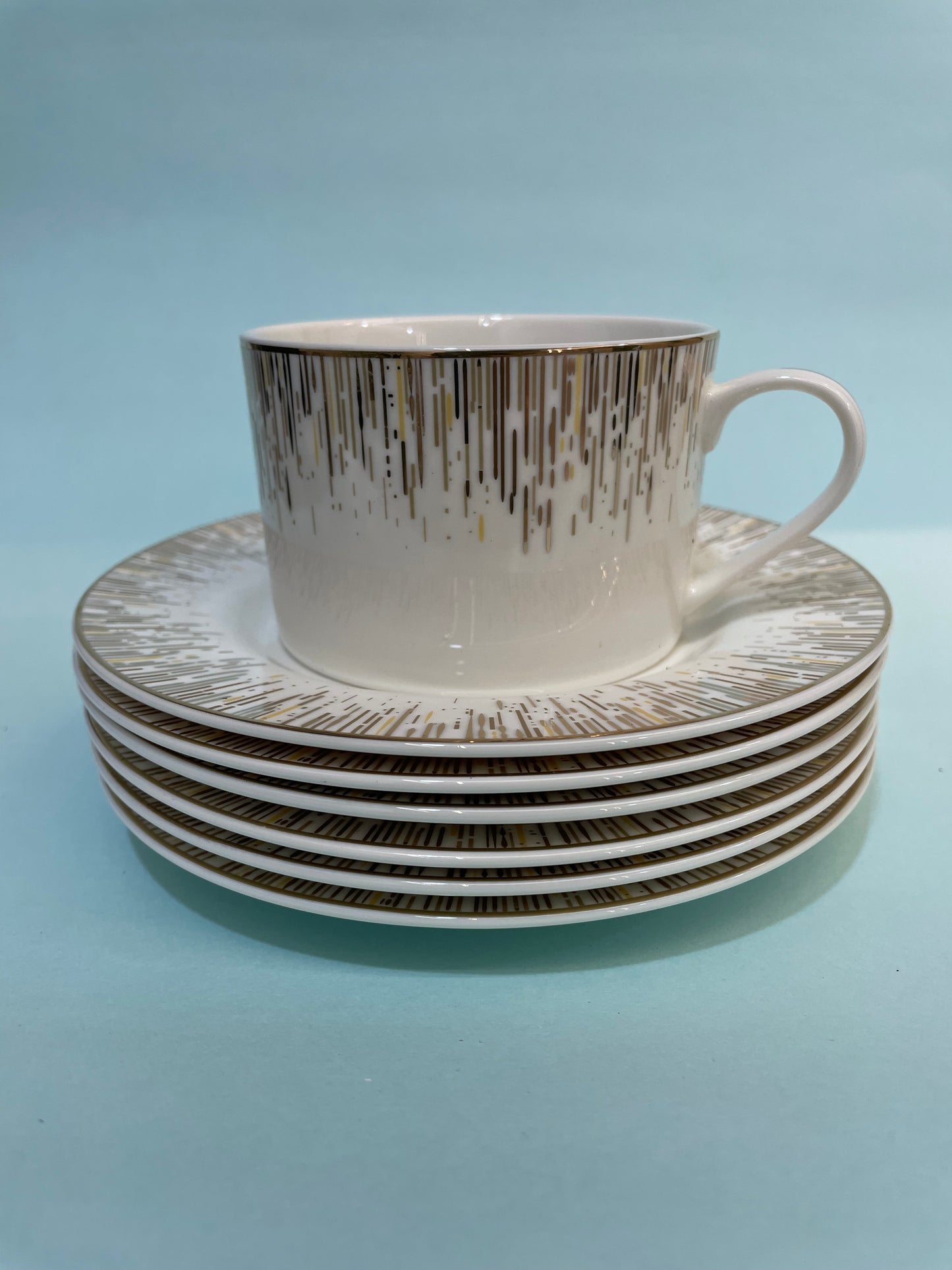 Cups and Saucers - Set of 6